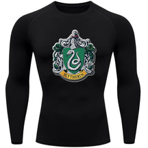 Camiseta Compressão Manga Longa Proteção UV Harry Potter Rash Guard