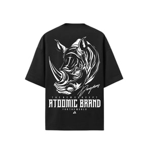 Camiseta Oversized Premium 20.1 Rinoceronte Camisa Unissex
