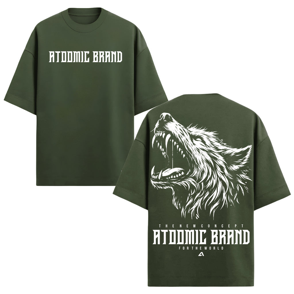 Camiseta Oversized Premium 20.1 Wolf Camisa Unissex