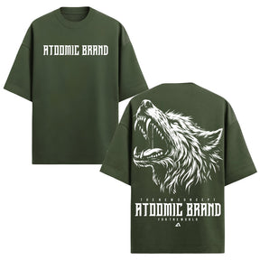 Camiseta Oversized Premium 20.1 Wolf Camisa Unissex