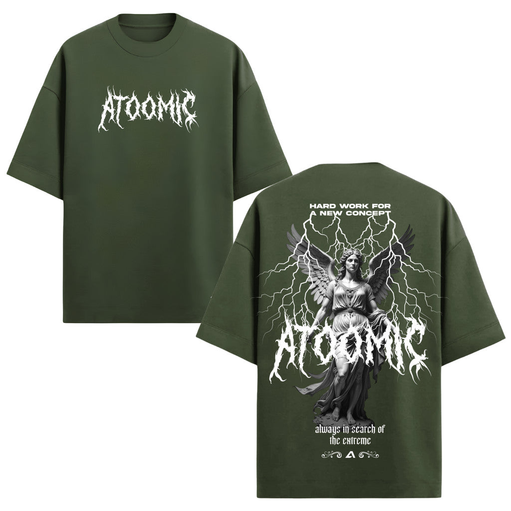 Camiseta Oversized Premium 20.1 Angelical Camisa Unissex