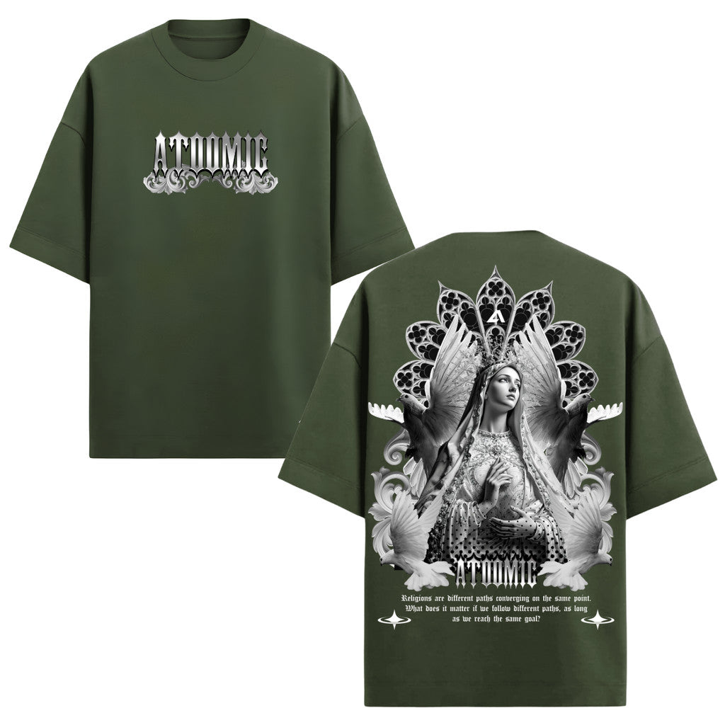 Camiseta Oversized Premium 20.1 Sant Camisa Unissex