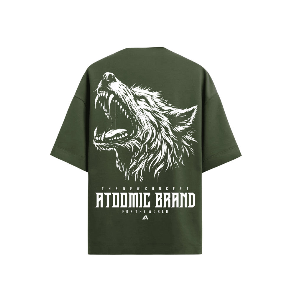 Camiseta Oversized Premium 20.1 Wolf Camisa Unissex