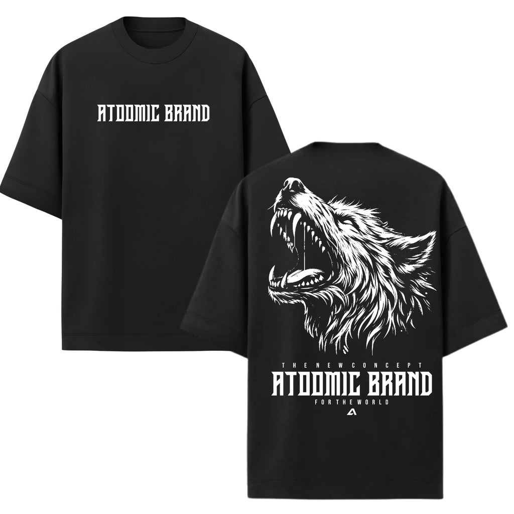 Camiseta Oversized Premium 20.1 Wolf Camisa Unissex