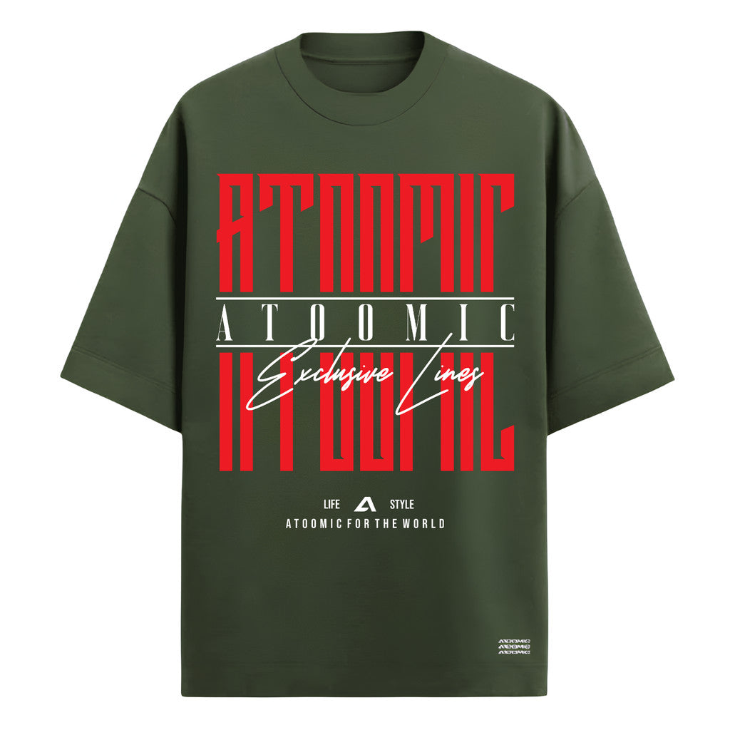 Camiseta Oversized Premium 20.1 For Exclusive Line Camisa Unissex