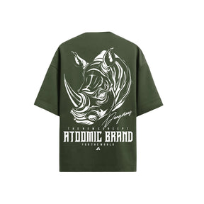 Camiseta Oversized Premium 20.1 Rinoceronte Camisa Unissex