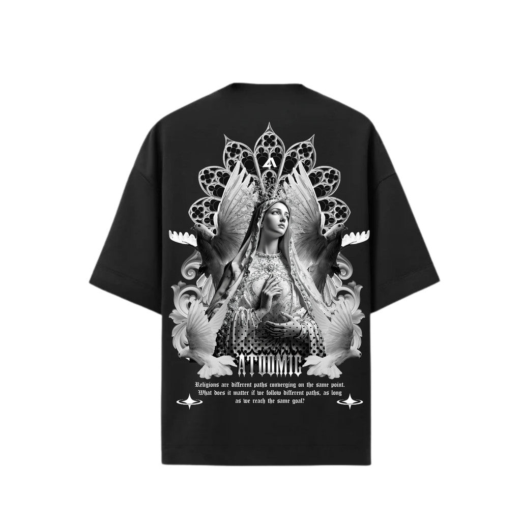 Camiseta Oversized Premium 20.1 Sant Camisa Unissex