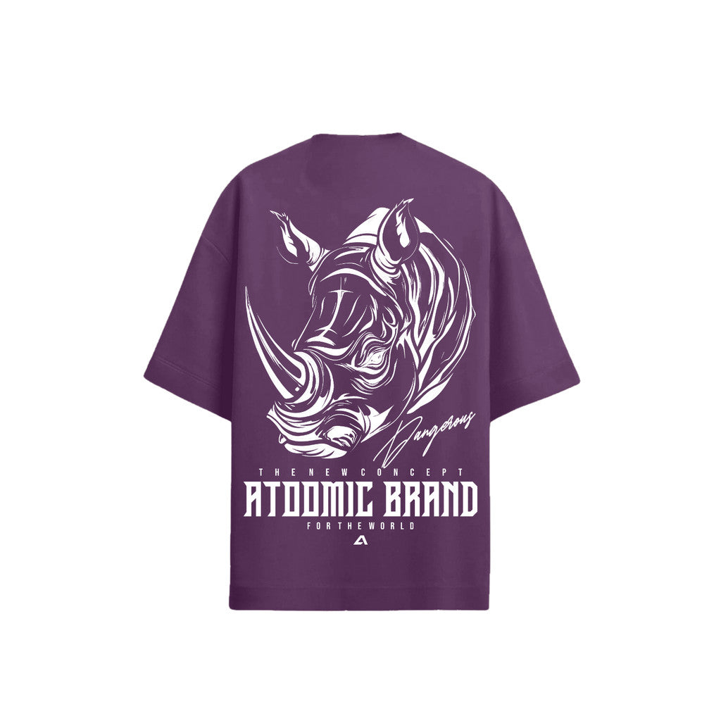 Camiseta Oversized Premium 20.1 Rinoceronte Camisa Unissex