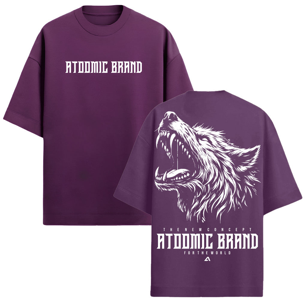 Camiseta Oversized Premium 20.1 Wolf Camisa Unissex