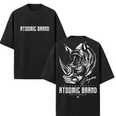 Camiseta Oversized Premium 20.1 Rinoceronte Camisa Unissex