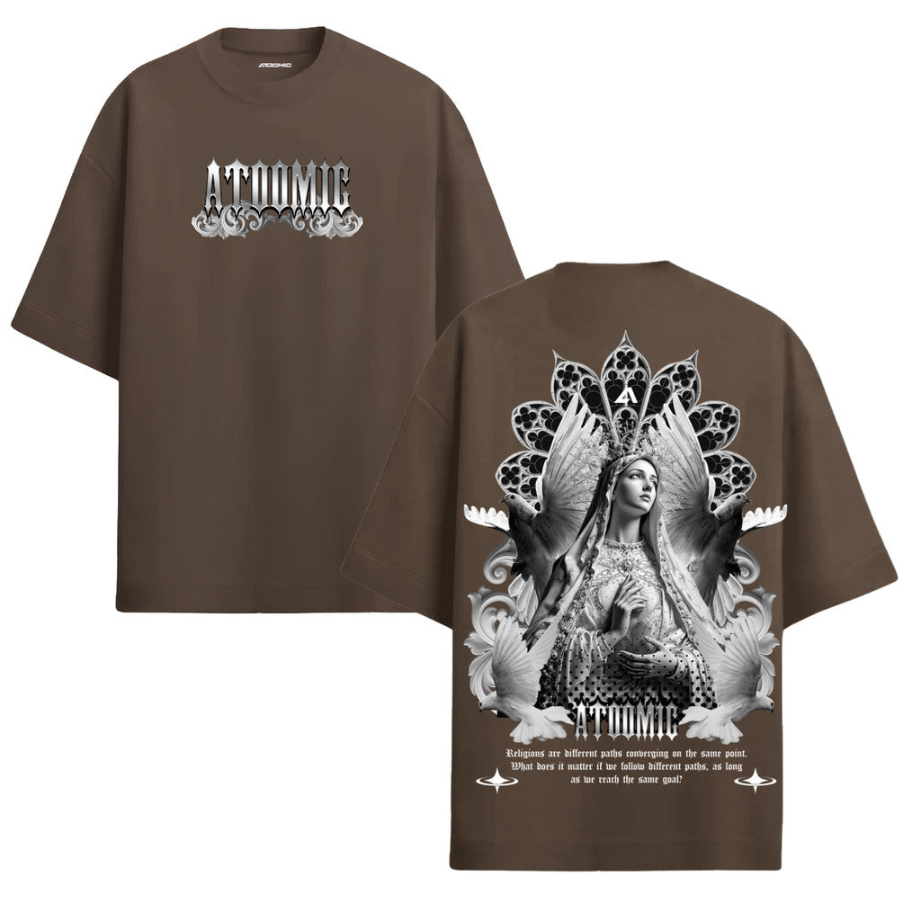 Camiseta Oversized Premium 20.1 Sant Camisa Unissex