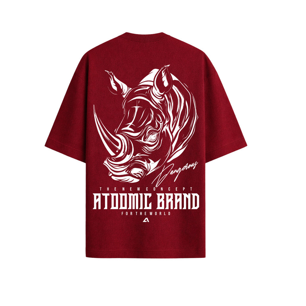 Camiseta Oversized Premium 20.1 Rinoceronte Camisa Unissex