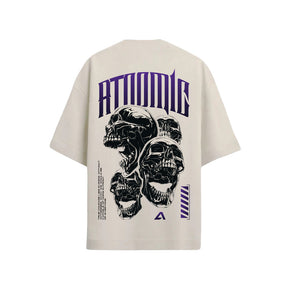 Camiseta Oversized Premium 20.1 Skull Streetwear Camisa Unissex