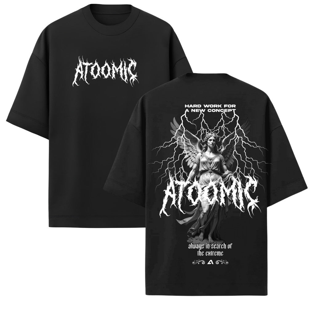 Camiseta Oversized Premium 20.1 Angelical Camisa Unissex