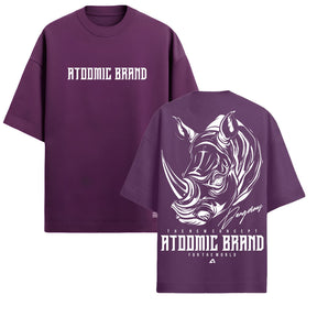 Camiseta Oversized Premium 20.1 Rinoceronte Camisa Unissex