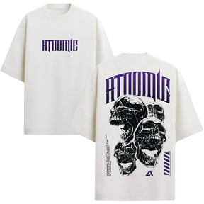 Camiseta Oversized Premium 20.1 Skull Streetwear Camisa Unissex