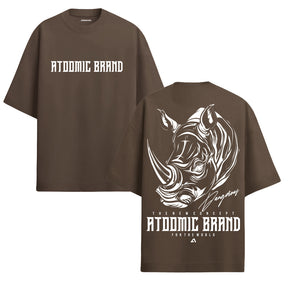 Camiseta Oversized Premium 20.1 Rinoceronte Camisa Unissex