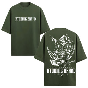 Camiseta Oversized Premium 20.1 Rinoceronte Camisa Unissex