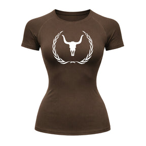 Camiseta Compressão Uv Manga Curta Estampa Da Roça Victory Crest