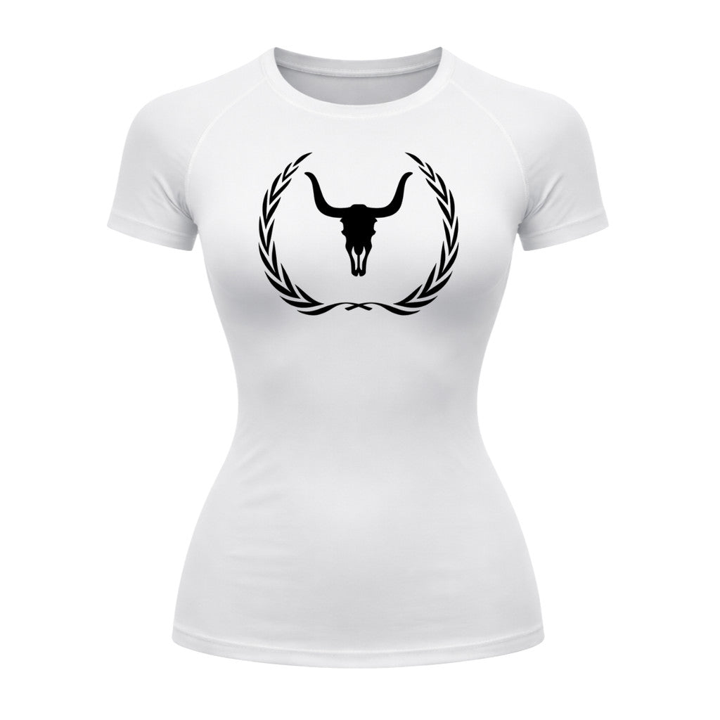 Camiseta Compressão Uv Manga Curta Estampa Da Roça Victory Crest