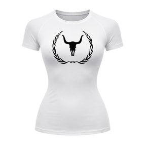 Camiseta Compressão Uv Manga Curta Estampa Da Roça Victory Crest