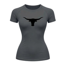 Camiseta Compressão Uv Manga Curta Estampa Da Roça Marca Do Touro Alpha