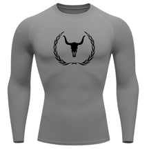 Camiseta Compressão Uv Manga Longa Estampa Da Roça Victory Crest Rash Guard
