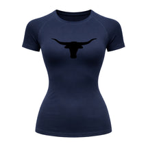 Camiseta Compressão Uv Manga Curta Estampa Da Roça Marca Do Touro Alpha