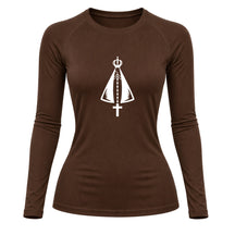Camiseta Compressão Uv Manga Longa Estampa Da Roça Proteção Da Nossa Senhora