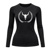Camiseta Compressão Uv Manga Longa Estampa Da Roça Victory Crest