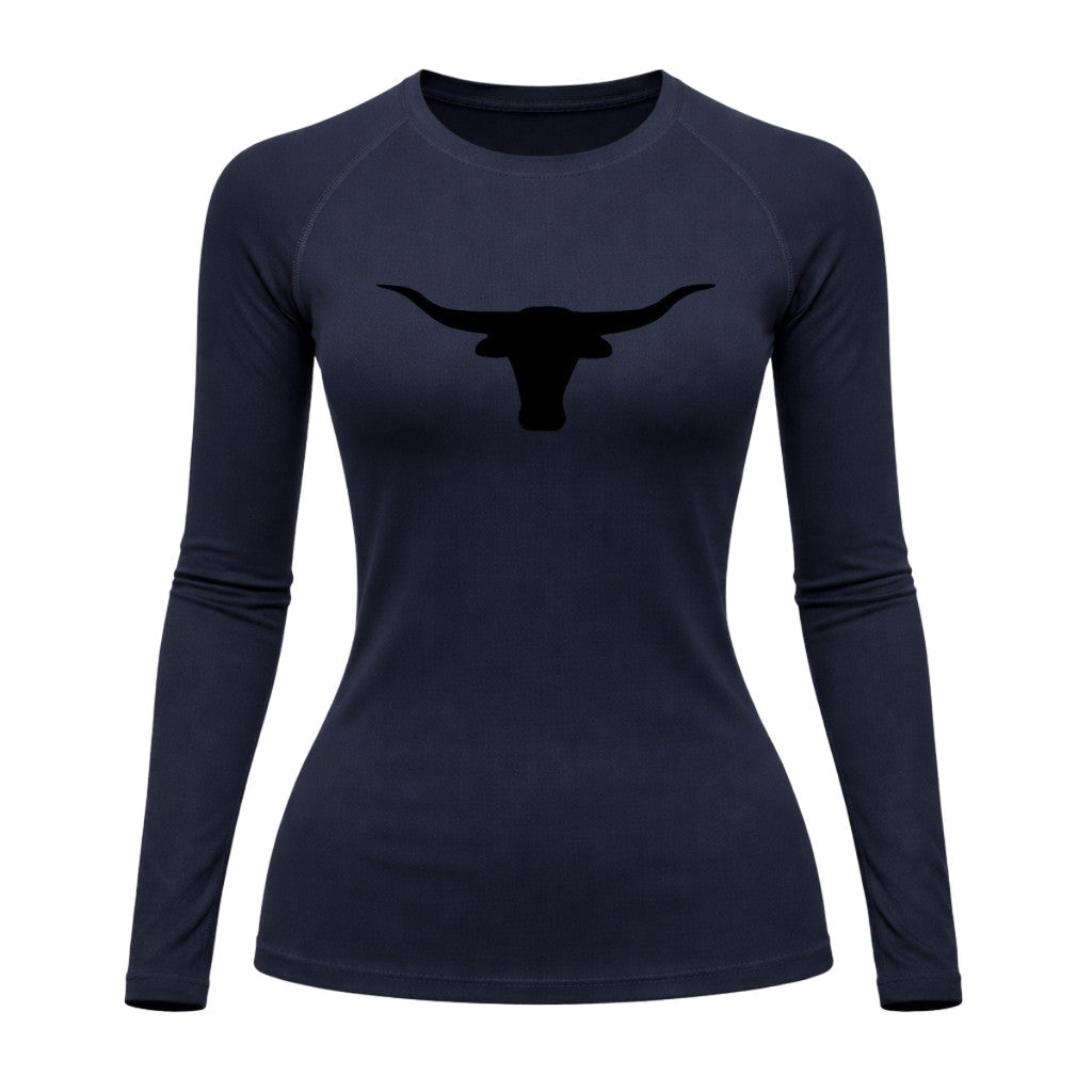 Camiseta Compressão Uv Manga Longa Estampa Da Roça Marca Do Touro Alpha