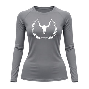 Camiseta Compressão Uv Manga Longa Estampa Da Roça Victory Crest