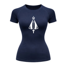 Camiseta Compressão Uv Manga Curta Estampa Da Roça Proteção Da Nossa Senhora