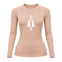 Camiseta Compressão Uv Manga Longa Estampa Da Roça Proteção Da Nossa Senhora