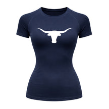 Camiseta Compressão Uv Manga Curta Estampa Da Roça Marca Do Touro Alpha