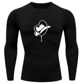 Camiseta Compressão Uv Manga Longa Estampa Da Roça Cowboy Sagrado Rash Guard