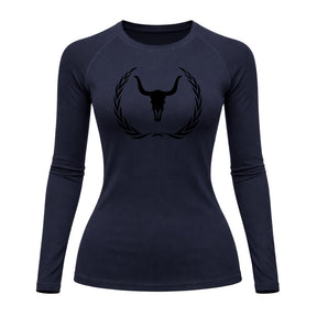 Camiseta Compressão Uv Manga Longa Estampa Da Roça Victory Crest