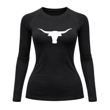 Camiseta Compressão Uv Manga Longa Estampa Da Roça Marca Do Touro Alpha