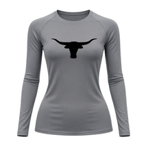 Camiseta Compressão Uv Manga Longa Estampa Da Roça Marca Do Touro Alpha