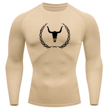 Camiseta Compressão Uv Manga Longa Estampa Da Roça Victory Crest Rash Guard
