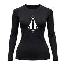 Camiseta Compressão Uv Manga Longa Estampa Da Roça Proteção Da Nossa Senhora