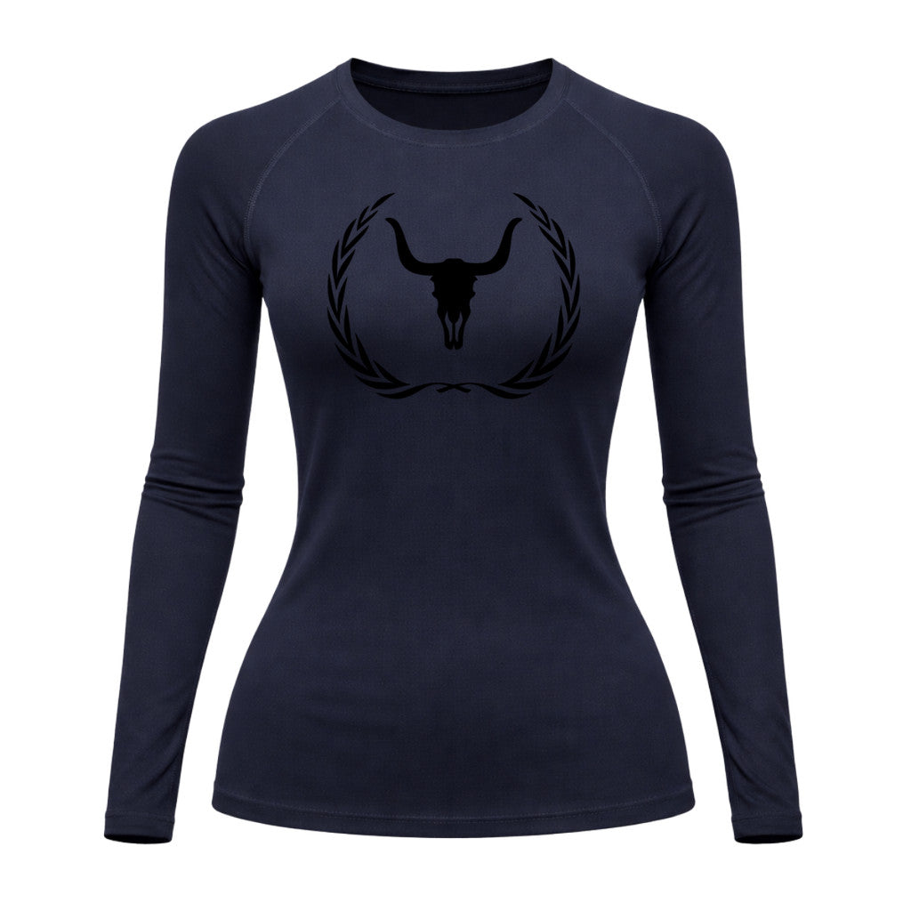 Camiseta Compressão Uv Manga Longa Estampa Da Roça Victory Crest