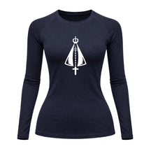 Camiseta Compressão Uv Manga Longa Estampa Da Roça Proteção Da Nossa Senhora