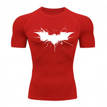 Camiseta Compressão Proteção Uv 50+ Manga Curta Batman Shadow Break Academia Rash Guard