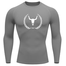 Camiseta Compressão Uv Manga Longa Estampa Da Roça Victory Crest Rash Guard