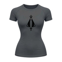 Camiseta Compressão Uv Manga Curta Estampa Da Roça Proteção Da Nossa Senhora