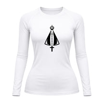 Camiseta Compressão Uv Manga Longa Estampa Da Roça Proteção Da Nossa Senhora