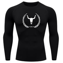 Camiseta Compressão Uv Manga Longa Estampa Da Roça Victory Crest Rash Guard