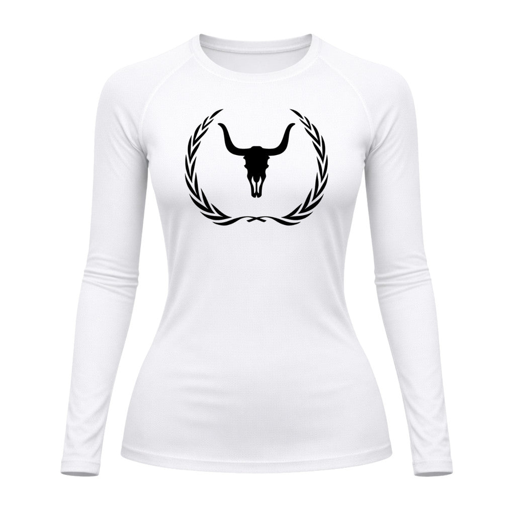 Camiseta Compressão Uv Manga Longa Estampa Da Roça Victory Crest