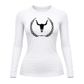 Camiseta Compressão Uv Manga Longa Estampa Da Roça Victory Crest